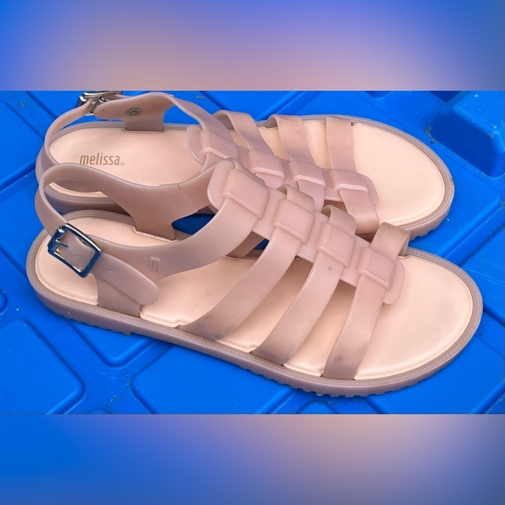 Melissa Pink Jelly Fisherman Sandals